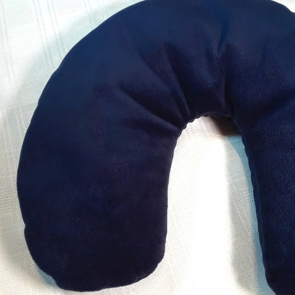 💜 Travel Pillow Home Bedding Medical Comfy Sleep Navy Blue Home Neck Pillow